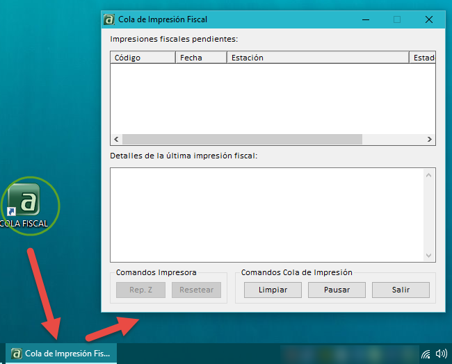 Cola de Impresión Cola de Impresión